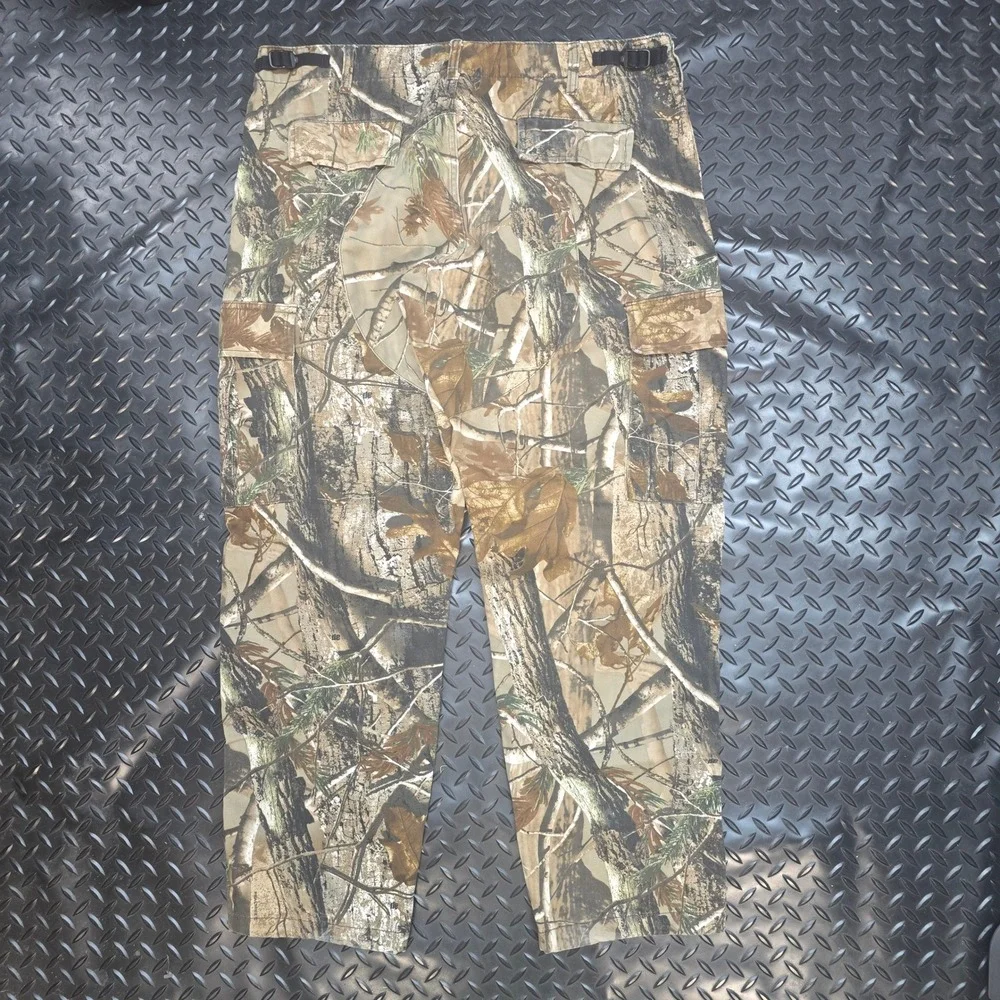 RedHead Mens Realtree Camo Cargo‎ Pants Large Adjustable Waist Hunting Outdoor
